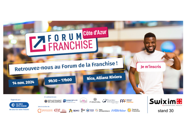 Swixim international expose au Forum Franchise de Nice